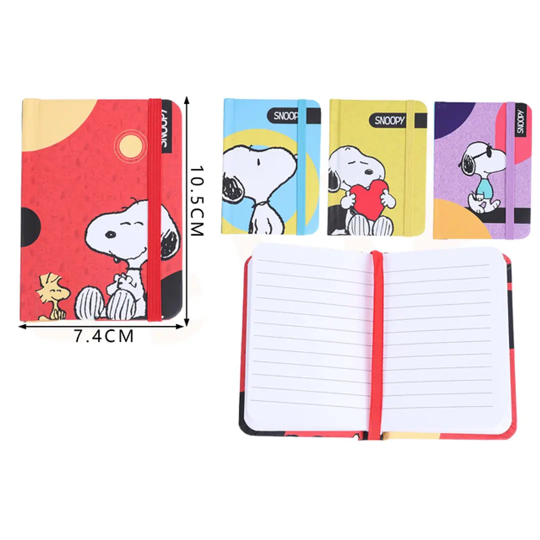 Libreta 100Hojas Snoopy A7 - Mini