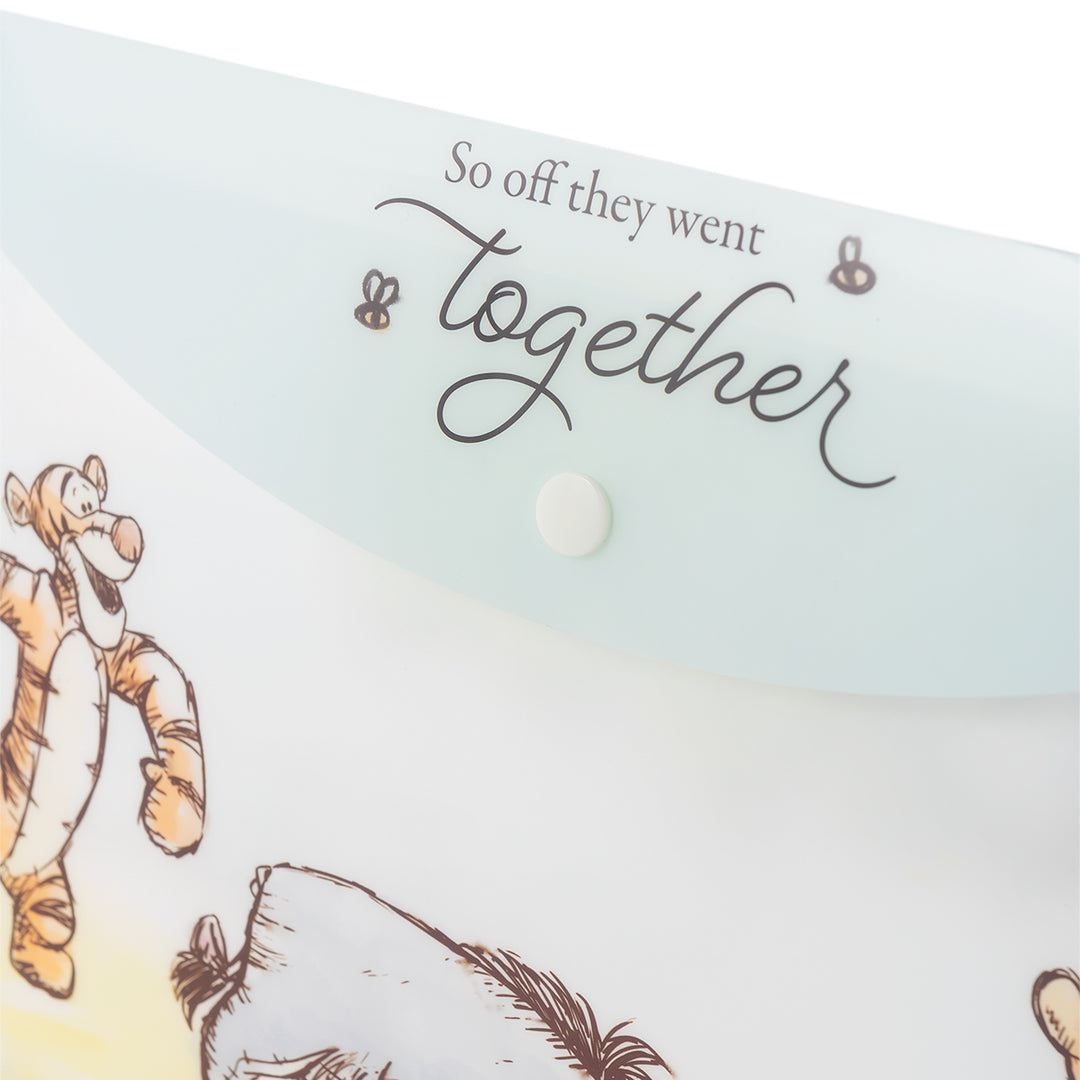 SOBRE CON BOTON A4 WINNIE DE POOH