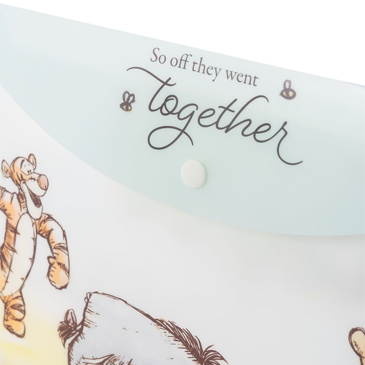 SOBRE CON BOTON A4 WINNIE DE POOH