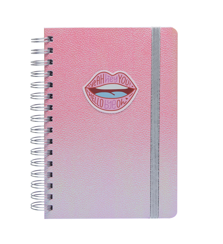NOTEBOOBK FUNKY A5 ESPIRALADO RAYADO