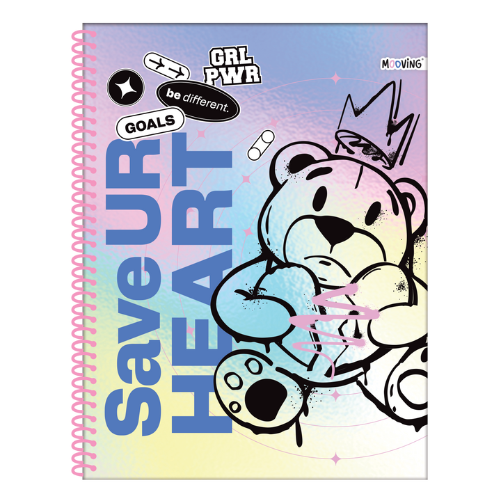 CUADERNO GIRLS 3 MATERIAS