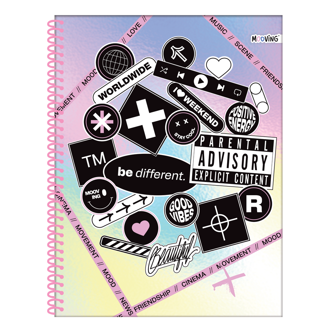 CUADERNO GIRLS 3 MATERIAS