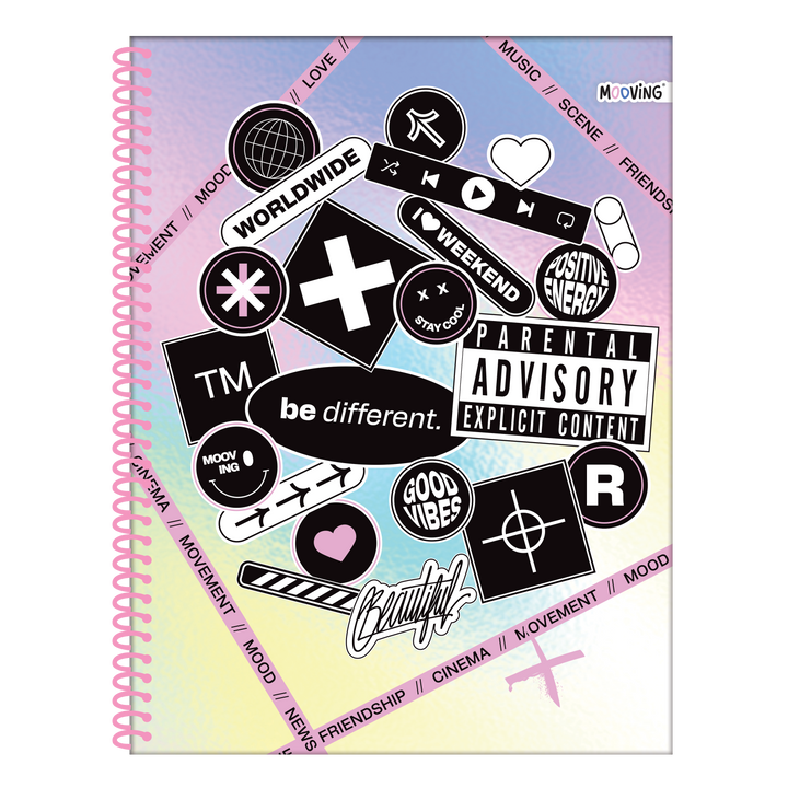CUADERNO GIRLS 3 MATERIAS