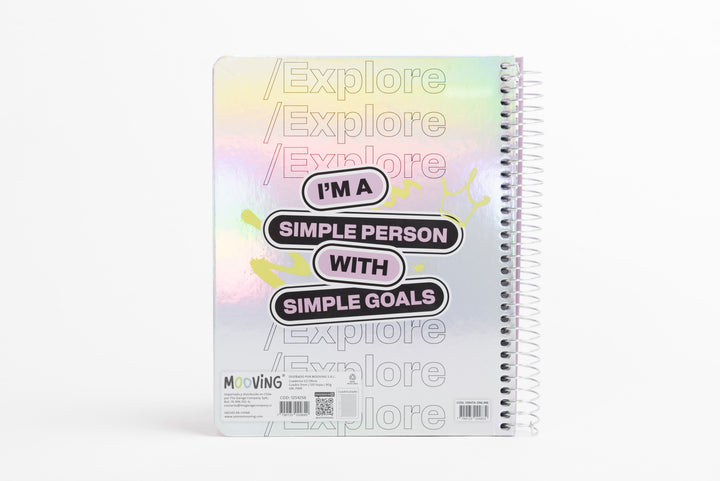 CUADERNO GIRLS 3 MATERIAS