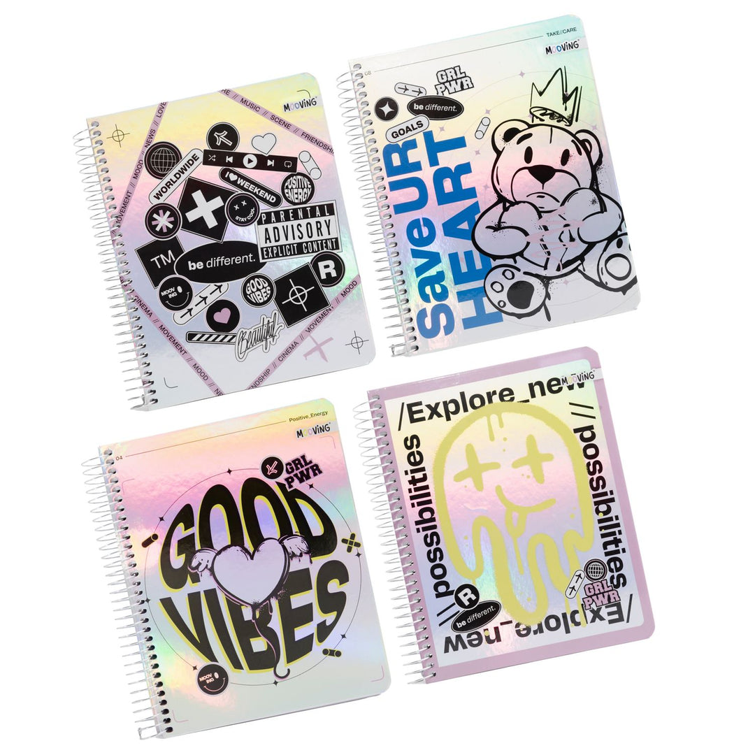 CUADERNO GIRLS 3 MATERIAS