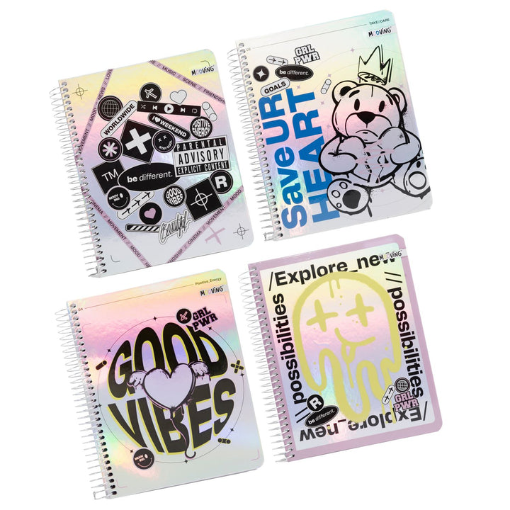 CUADERNO GIRLS 3 MATERIAS