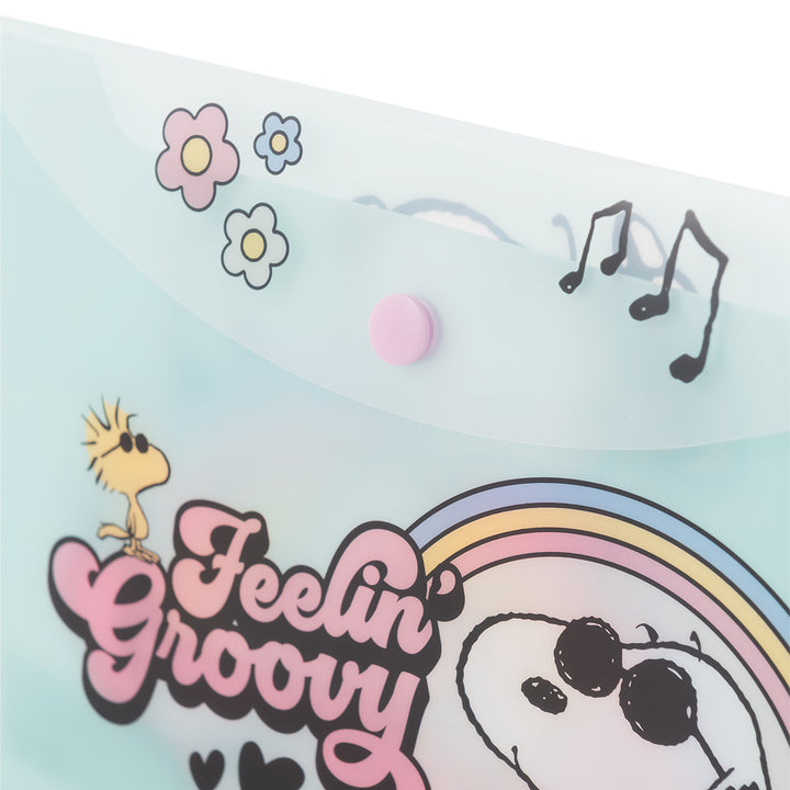 SOBRE CON BOTON A5 SNOOPY