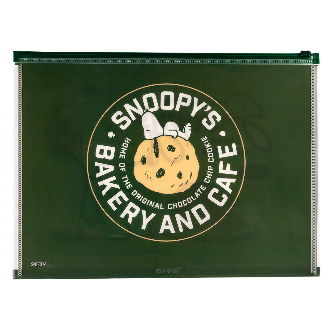 SOBRE A4 CON CIERRE ZIP SNOOPY
