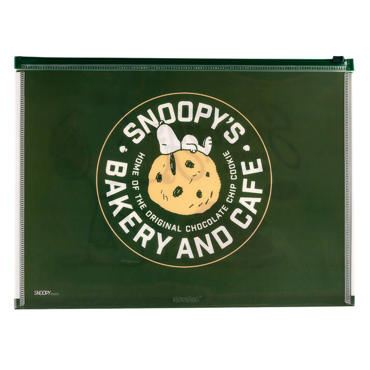 SOBRE A4 CON CIERRE ZIP SNOOPY