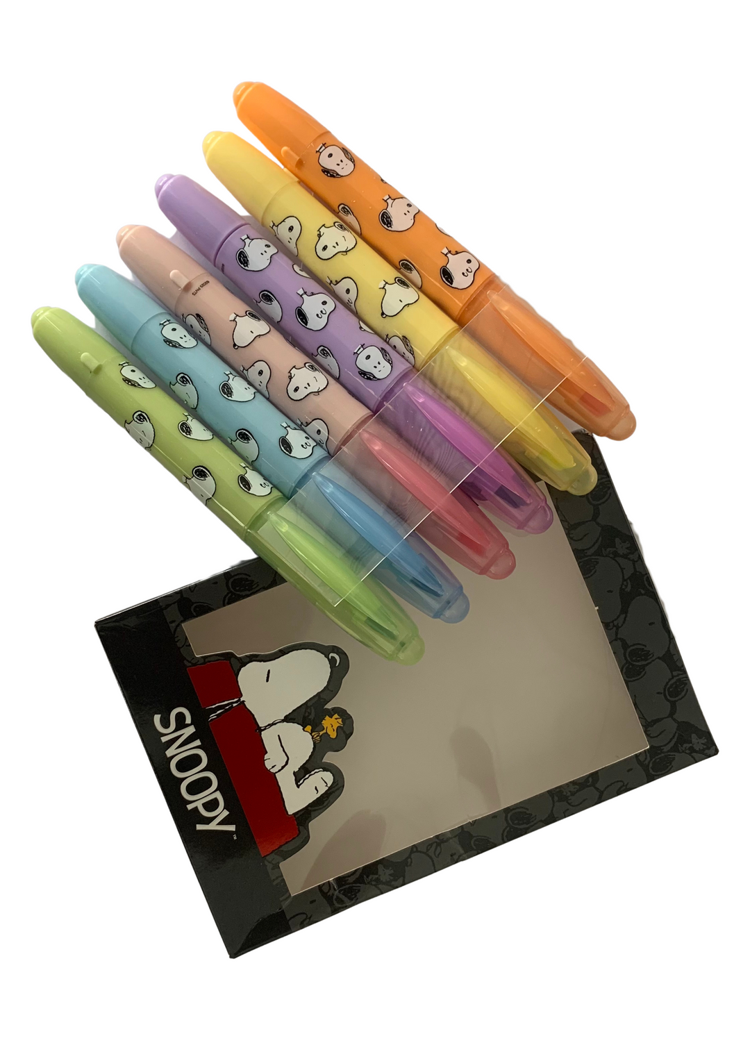 Set de Destacadores Borrables X 6 Snoopy