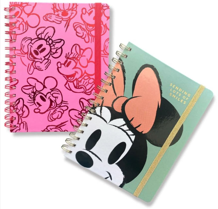 LIBRETA ESPIRAL MINNIE HOJAS LINEADAS 96HJS A5