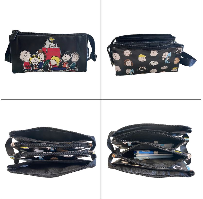 ESTUCHE CUADRUPLE SNOOPY