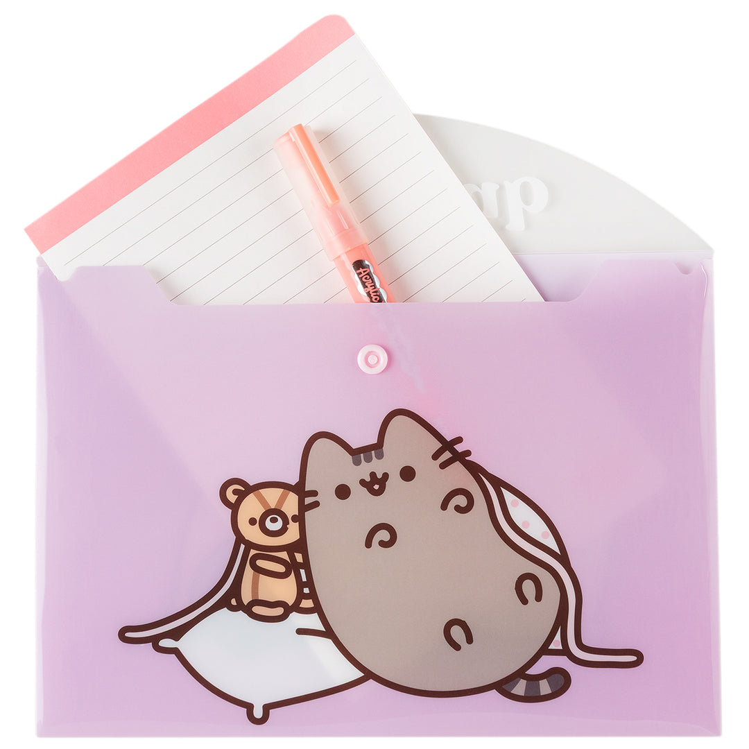SOBRE CON BOTON A5 PUSHEEN