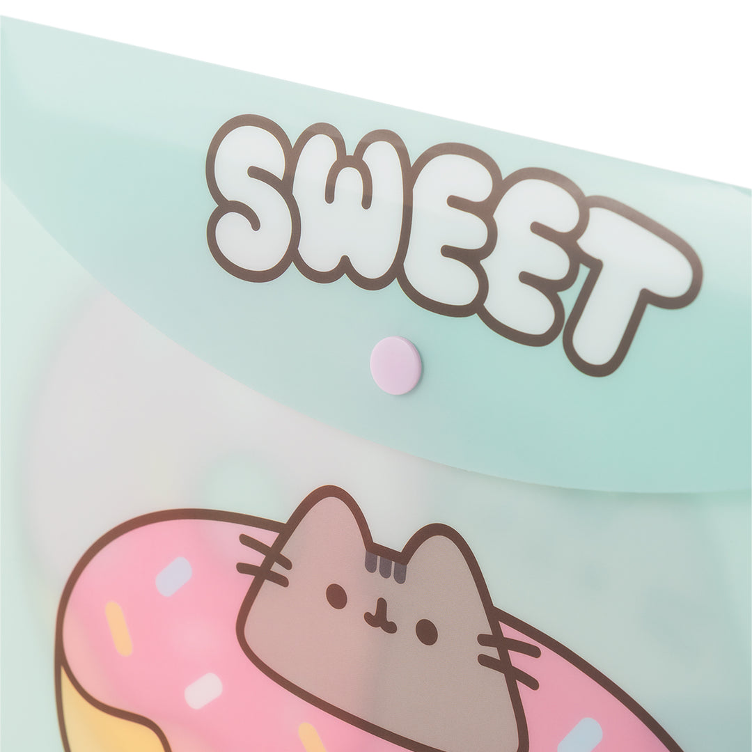 Sobre PP A4 Con Botón Pusheen - Mooving