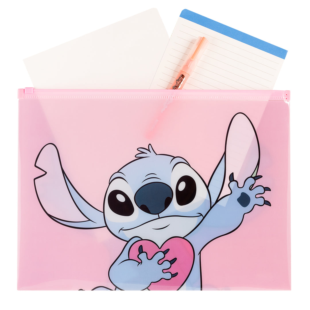 SOBRE A4 CON CIERRE ZIP STITCH