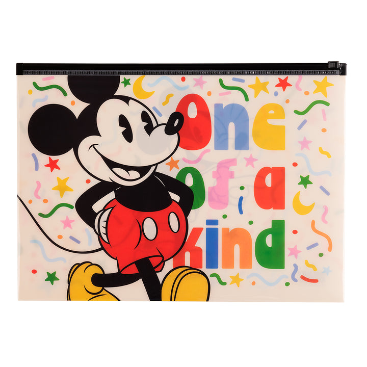 SOBRE A4 CON CIERRE ZIP MICKEY AND FRIENDS