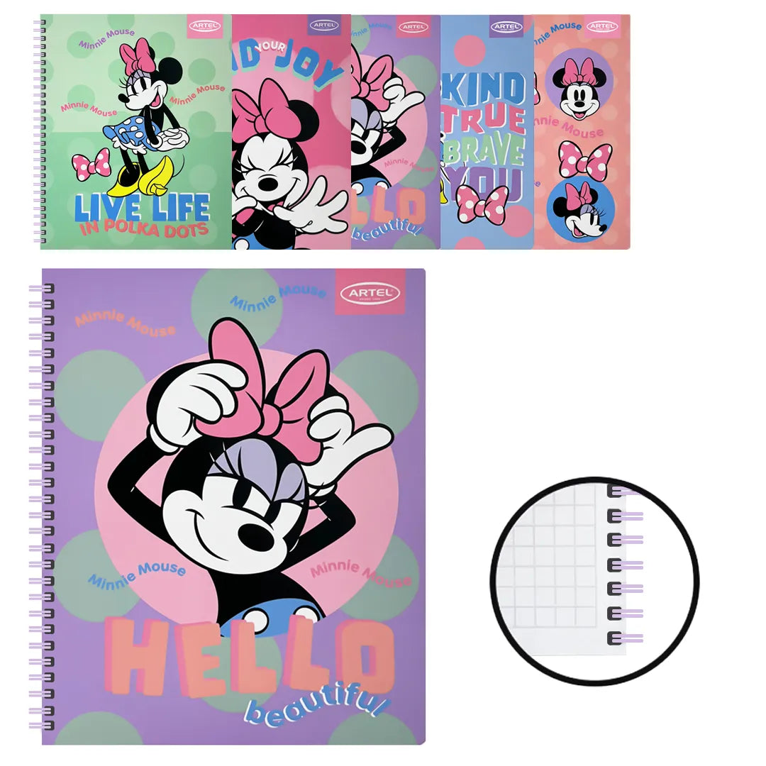CUADERNO 100 HOJAS MINNIE