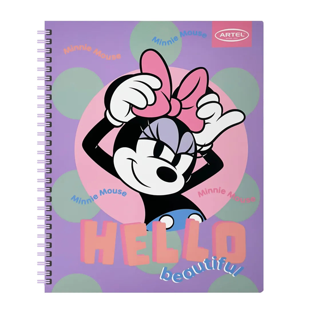 CUADERNO 100 HOJAS MINNIE
