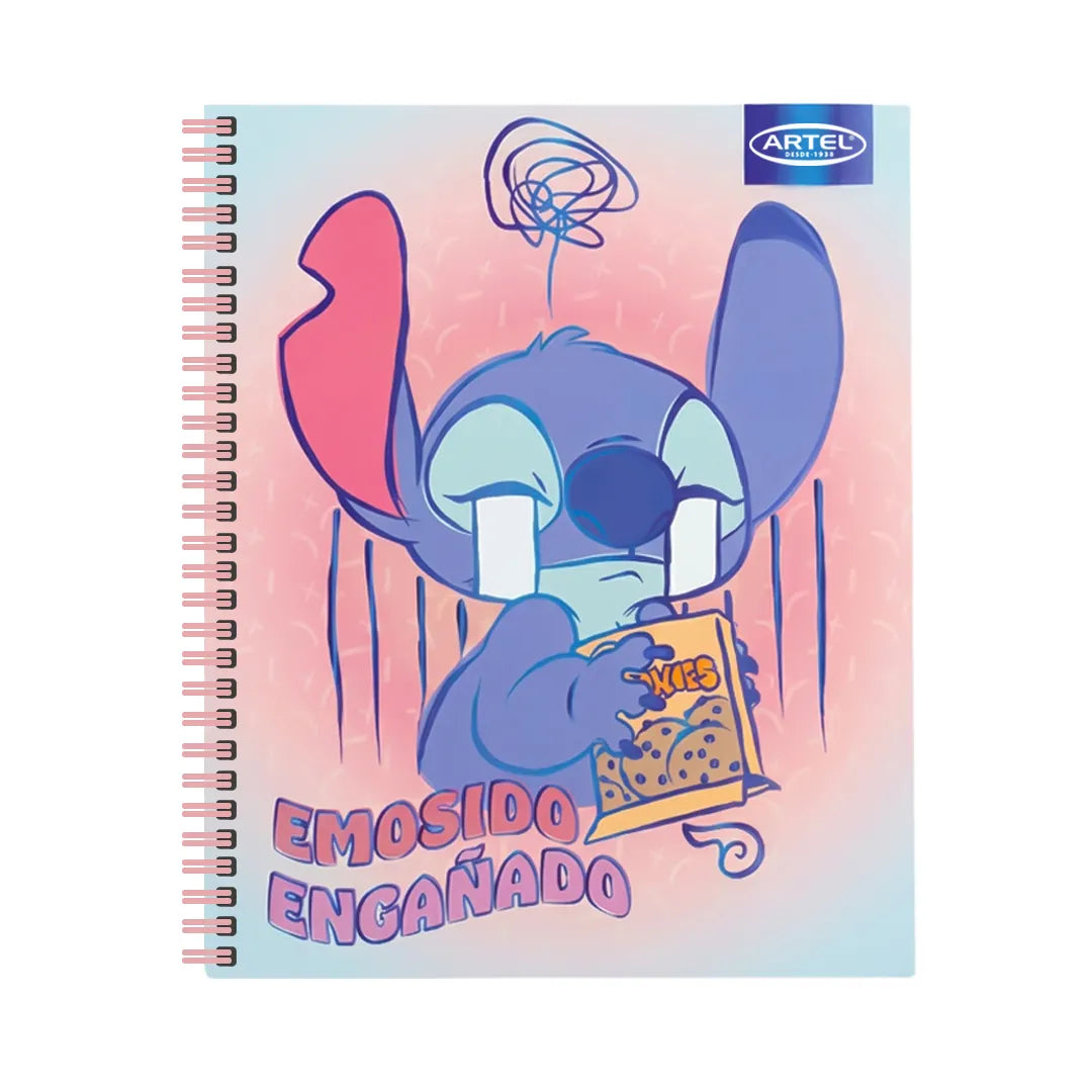 CUADERNO 100 HOJAS STITCH