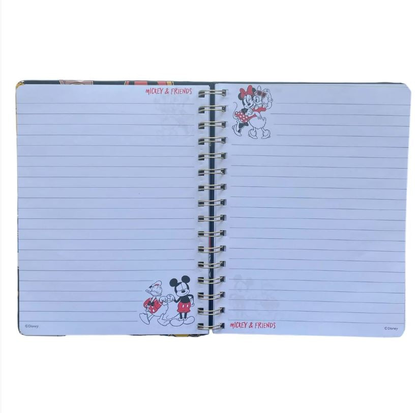 LIBRETA ESPIRAL MICKEY HOJAS LINEADAS 96HJS A5