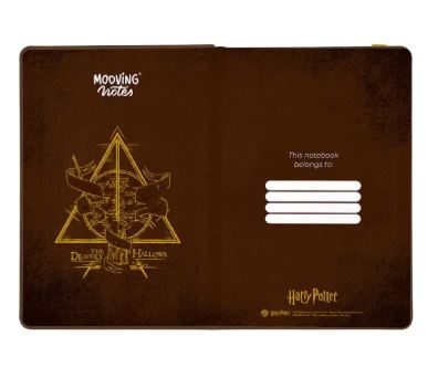 LIBRETA NOTES A5 TAPA DURA RAYADO HARRY POTTER