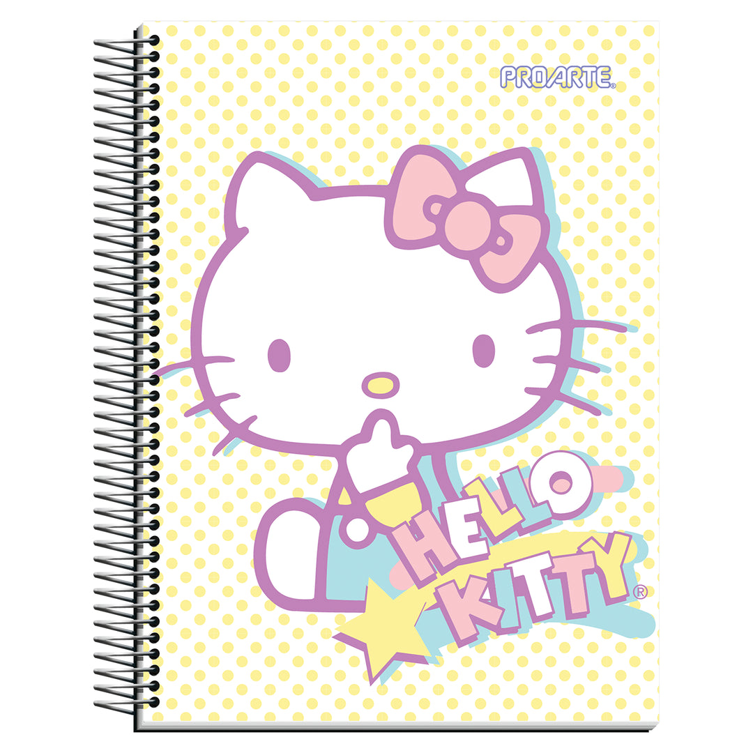 CUADERNO HELLO KITTY 4ta 120 Hojas 7 mm