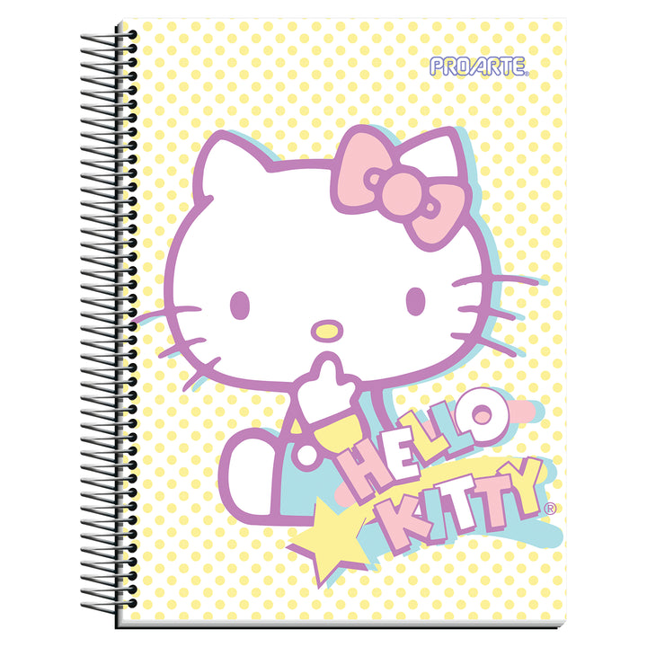 CUADERNO HELLO KITTY 4ta 120 Hojas 7 mm