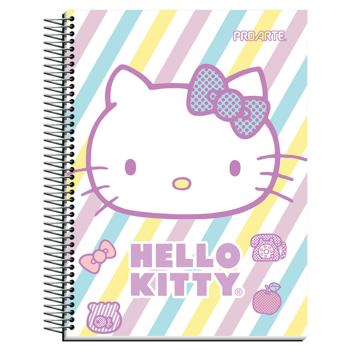 CUADERNO HELLO KITTY 4ta 120 Hojas 7 mm