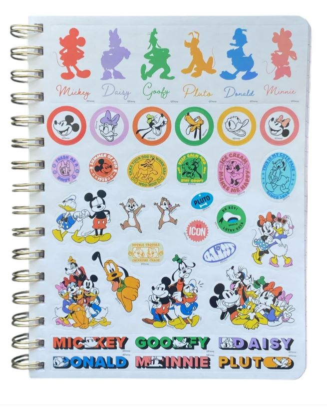 LIBRETA ESPIRAL MICKEY HOJAS LINEADAS 96HJS A5