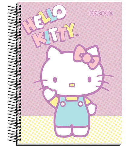 CUADERNO HELLO KITTY 4ta 120 Hojas 7 mm