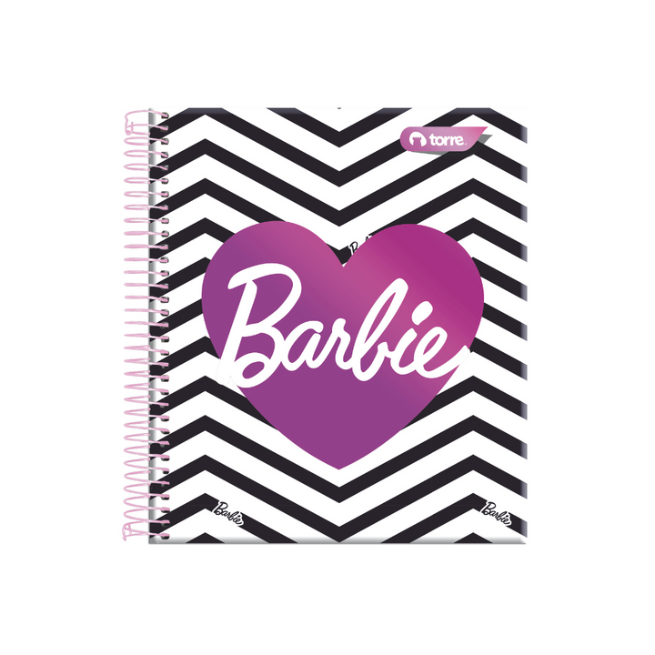 Cuaderno universitario Barbie Torre Triple