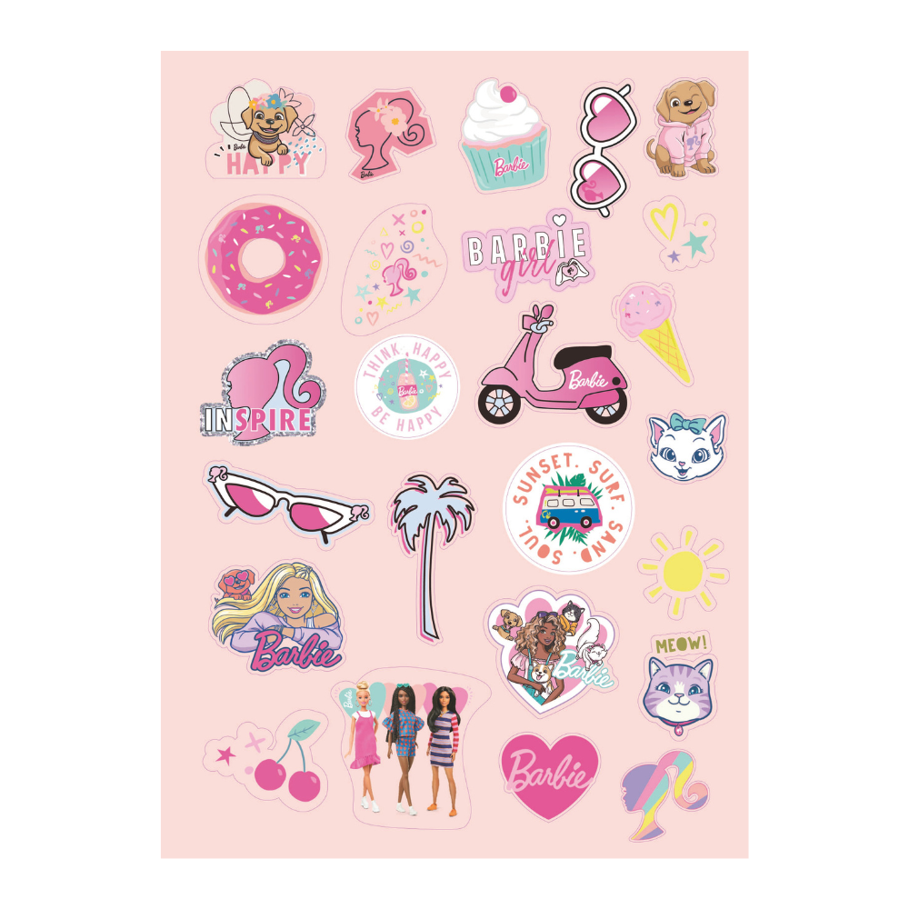 Cuaderno universitario Barbie Torre Triple