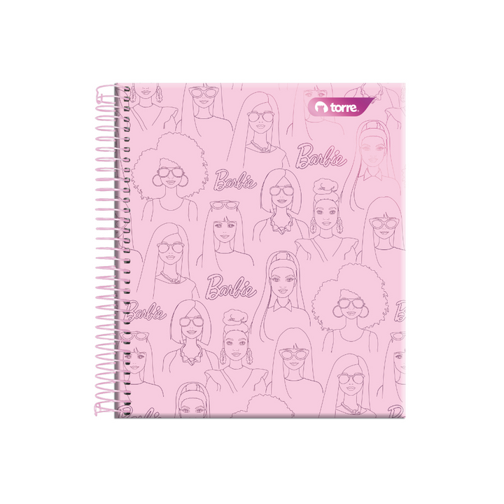 Cuaderno universitario Barbie Torre Triple