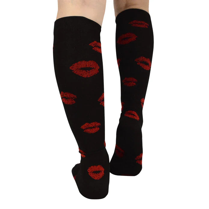 Medias de Compresión Beso Rojo L-XL