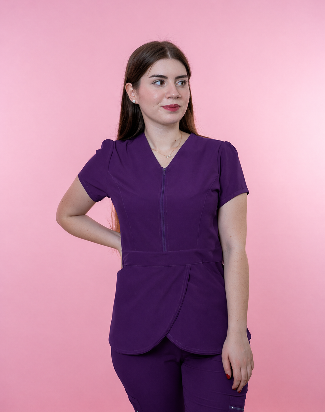 Top Antifluido Alma Morado