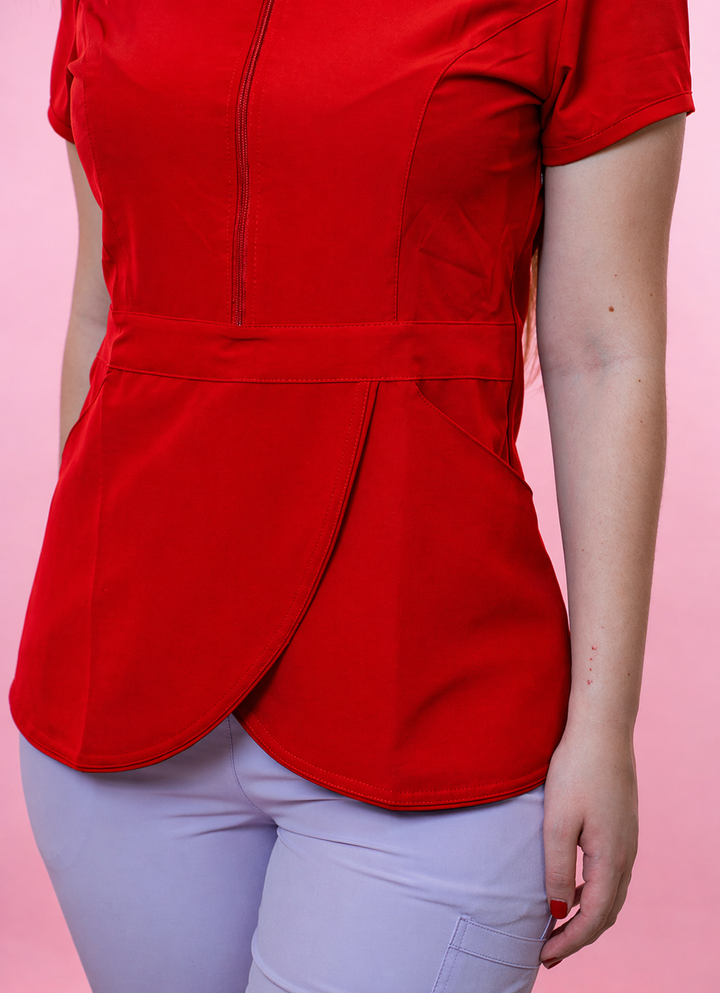 Top Antifluido Alma Rojo