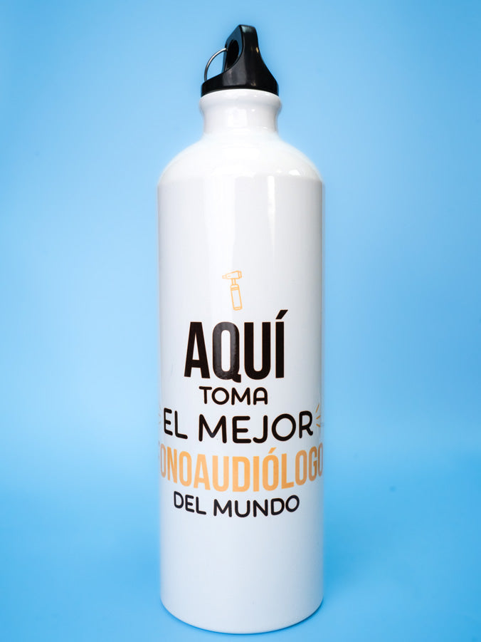 Cantimplora 750 ML "Aquí toma el Mejor Fonoaudiólogo del Mundo"