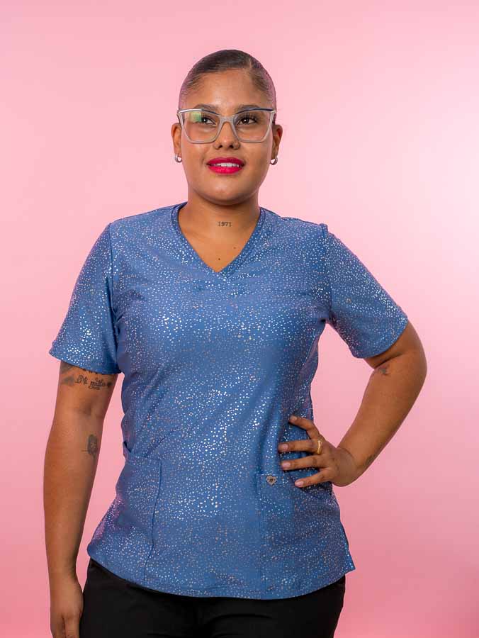 TOP LYCRA METAL PUNTO