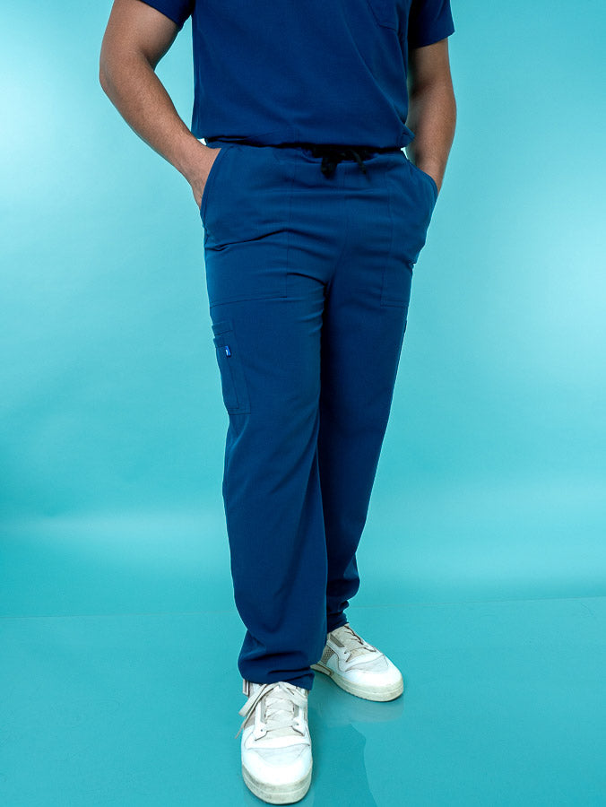 PANTALON HOMBRE RECTO AMARAL VERDE PETROLEO