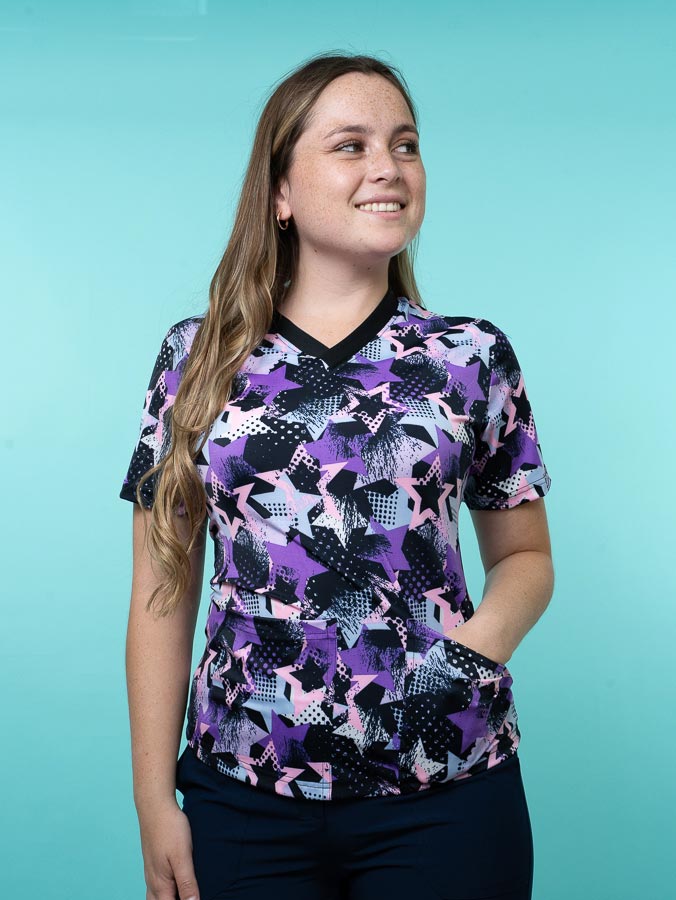 TOP LYCRA ALETOX STARK ROSA