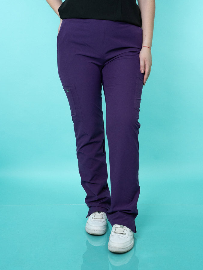 Pantalón Mujer Silvana Morado Obispo