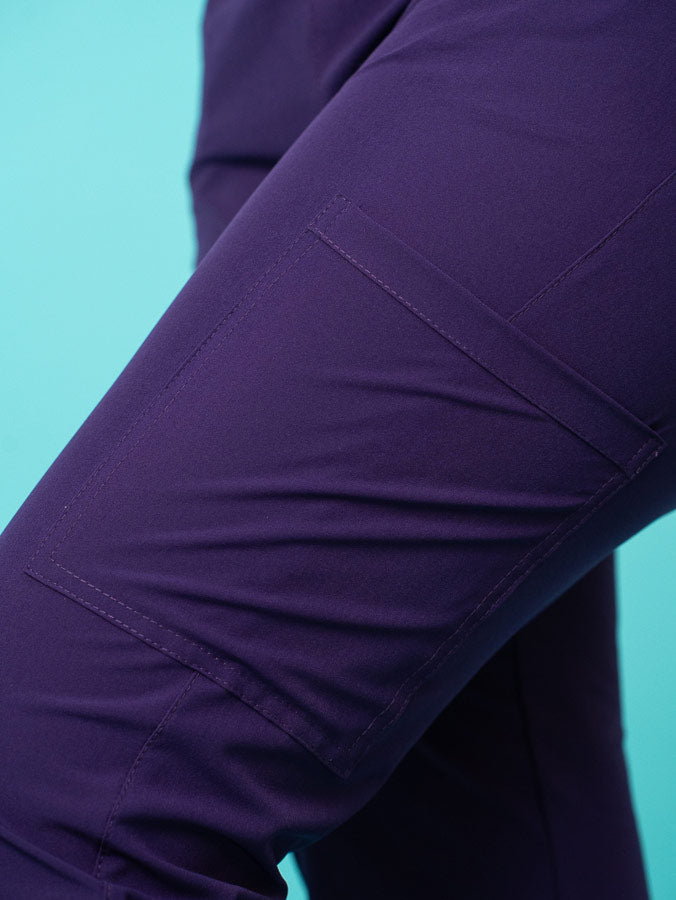 Pantalón Mujer Silvana Morado Obispo