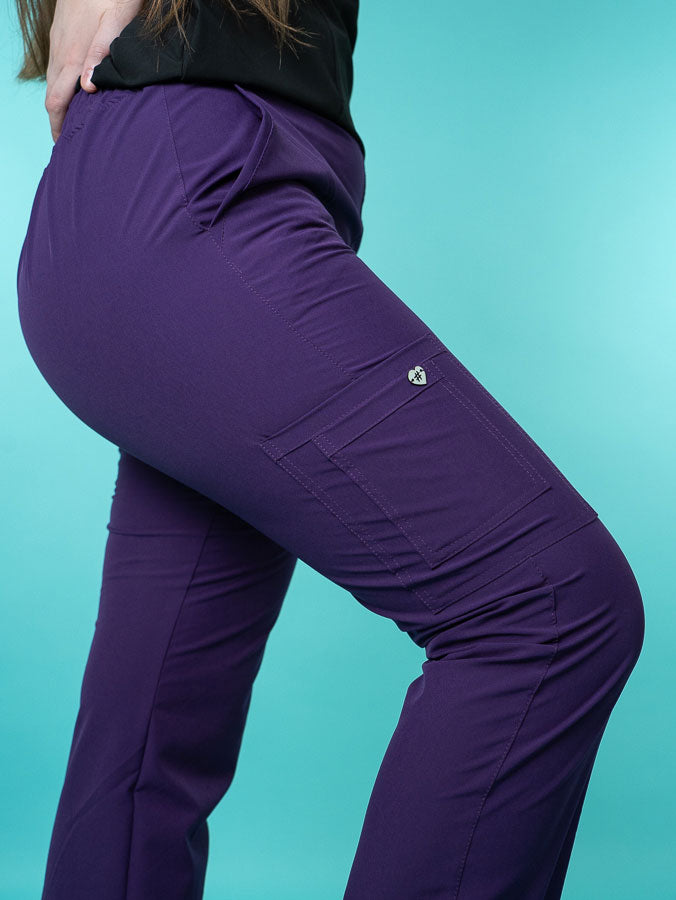Pantalón Mujer Silvana Morado Obispo