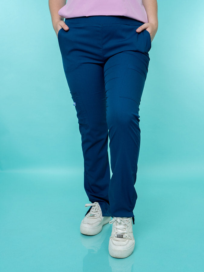 PANTALON AMARAL AZUL PETROLEO