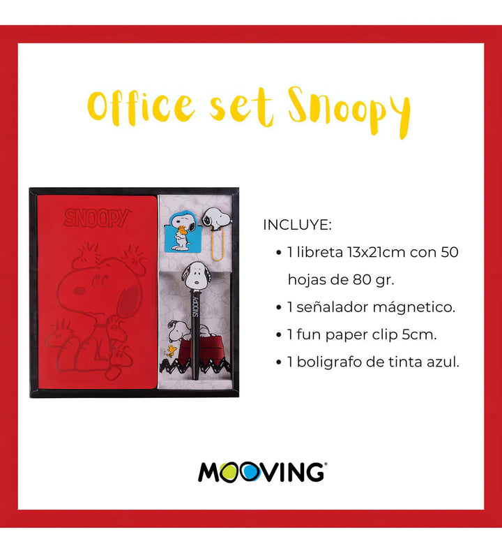 Mooving - Maw Snoopy Office Set