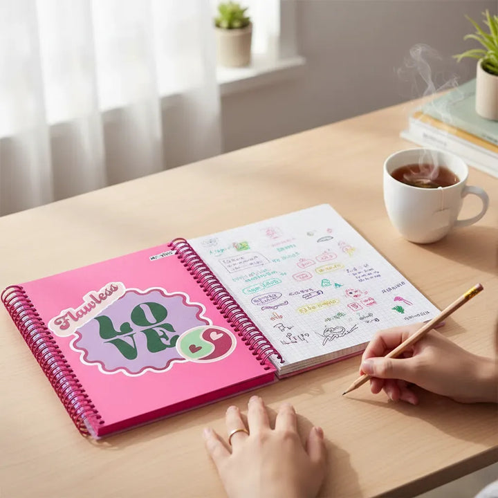 Cuaderno Premium Pocket Pink 96 Hojas - Mooving