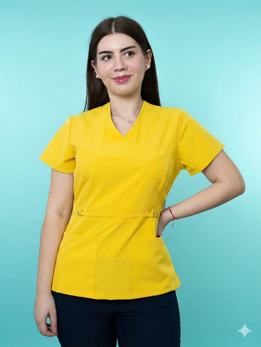 Top Mujer Onix Amarillo