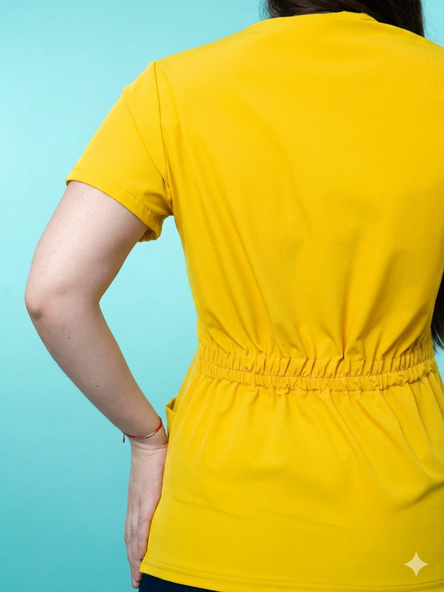 Top Mujer Onix Amarillo