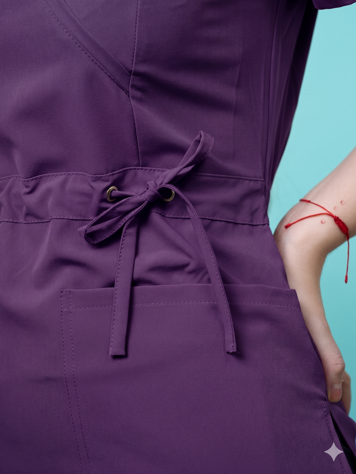 Top Mujer Cinta Morado