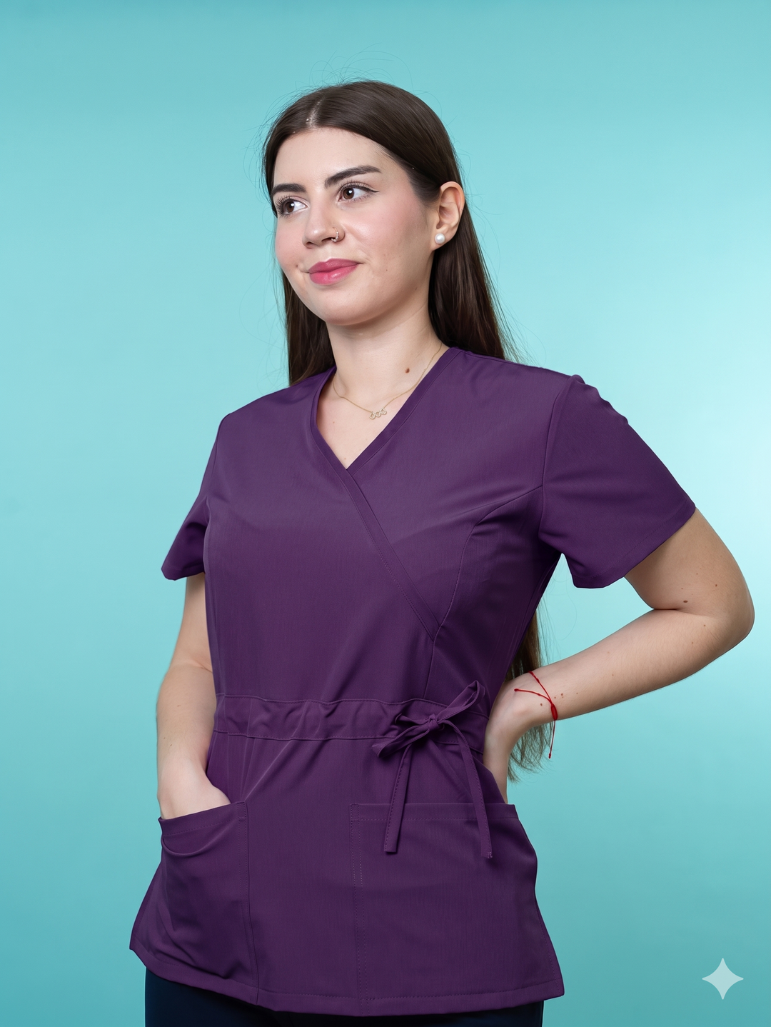 Top Mujer Cinta Morado